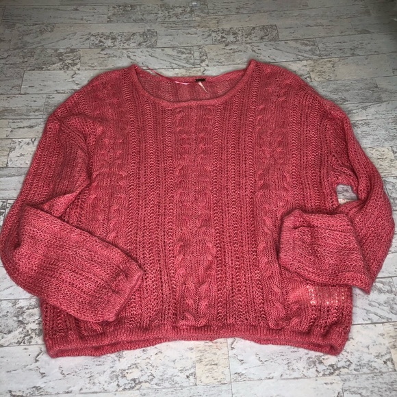 Free People Bubble Gum Angel Soft Sweater - Picture 14 of 15